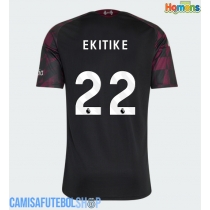 Camisa de time de futebol Liverpool Hugo Ekitike #22 Replicas 3º Equipamento 2026-27 Manga Curta